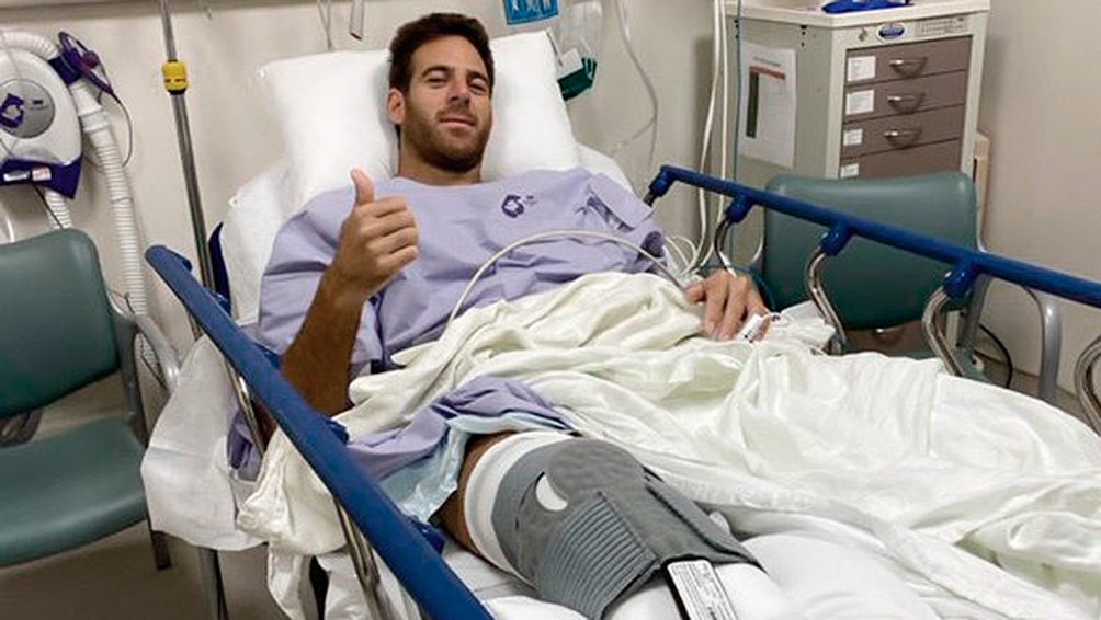 Del Potro recibió el alta médica