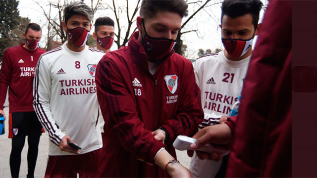 River: Covid en la&nbsp;burbuja