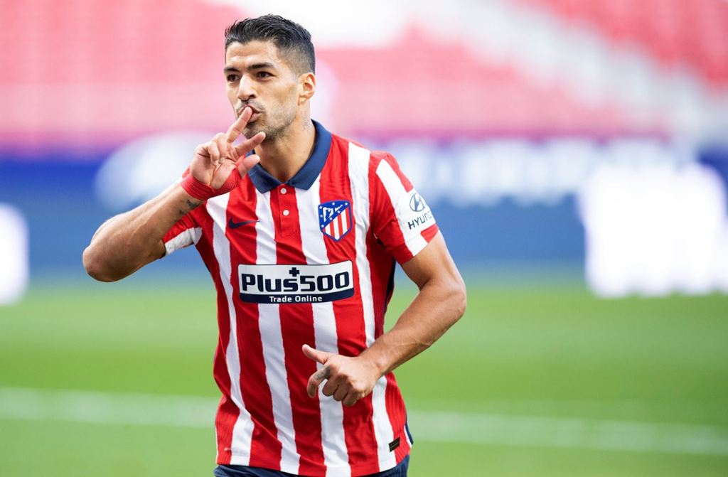 Luis Suárez brilló en su debut con el Atlético de&nbsp;Simeone