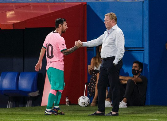 Mirá los dos goles de Messi para el triunfo de&nbsp;Barcelona