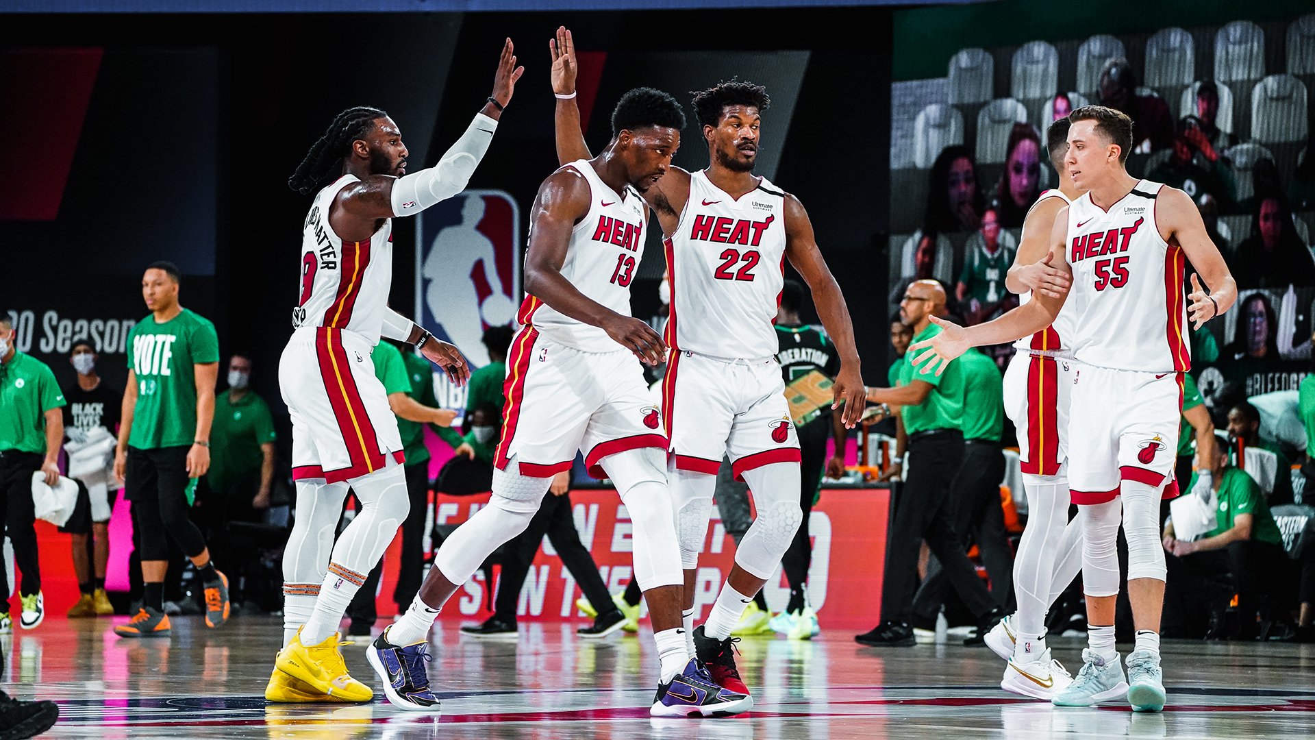 Miami Heat manda en la final del Este
