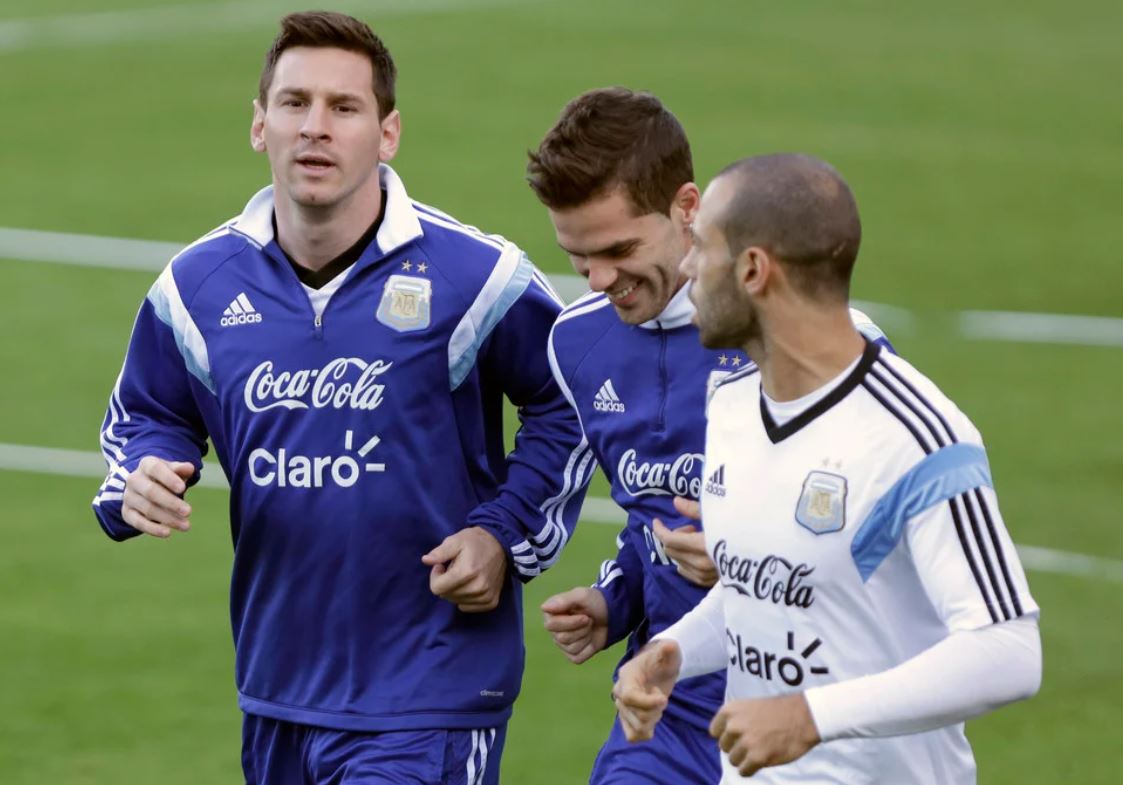 El saludo de Messi para Gago y Mascherano por sus retiros del fútbol