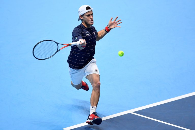 Schwartzman cayó ante Djokovic en el debut del Masters de&nbsp;Londres