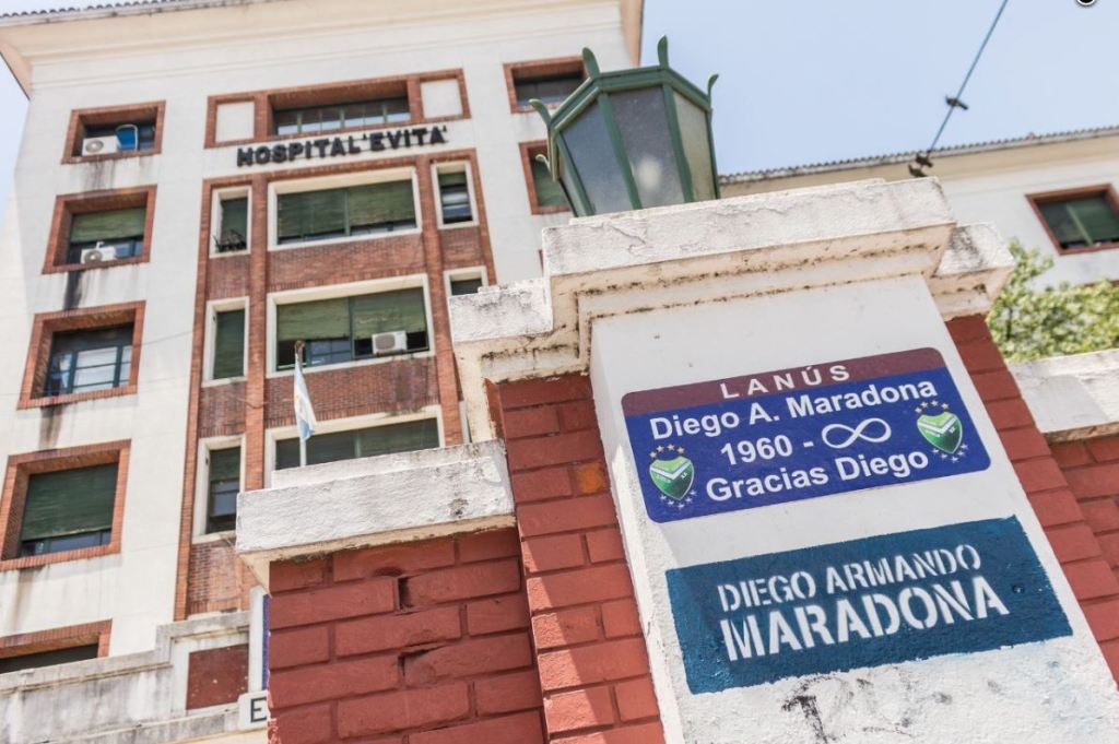 Desde hoy, Diego Maradona tiene una calle con su nombre en&nbsp;Lanús