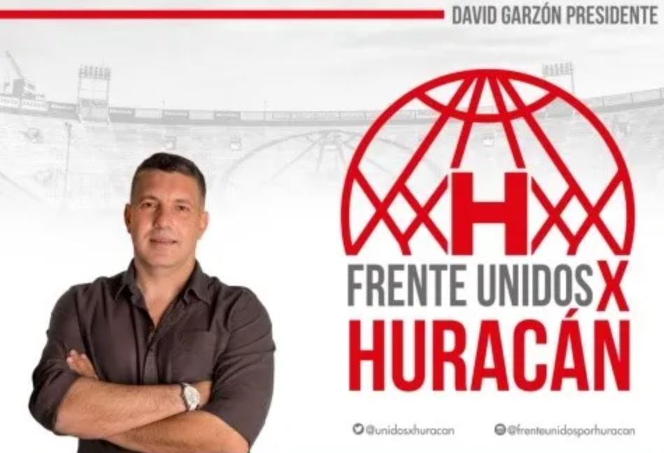 David Garzón, nuevo presidente de Huracán