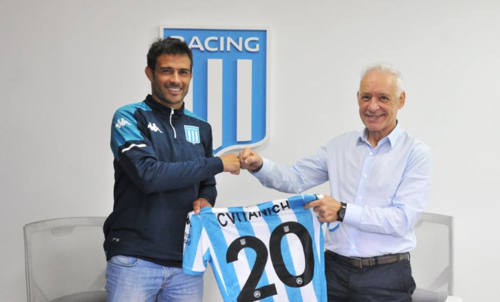Racing: Cvitanich renovó hasta&nbsp;diciembre