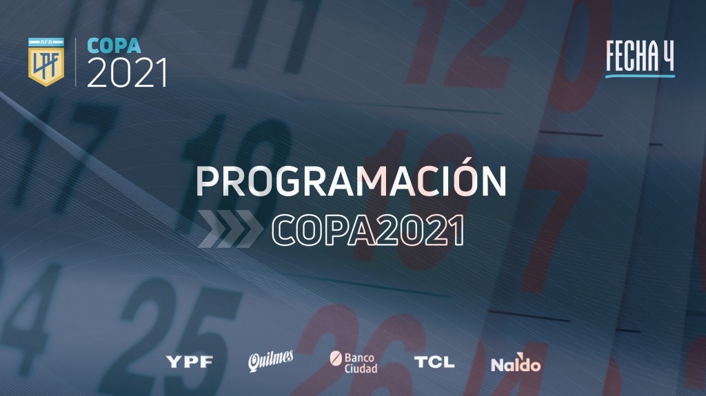 Así se jugará la cuarta fecha de la Copa Liga&nbsp;Profesional