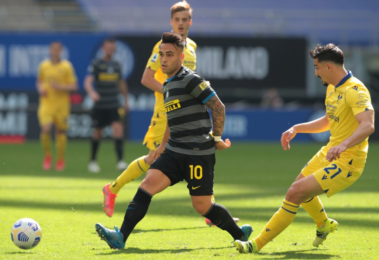 El Inter Lautaro Martínez, a paso firme