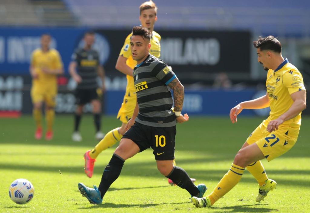 El Inter Lautaro Martínez, a paso&nbsp;firme