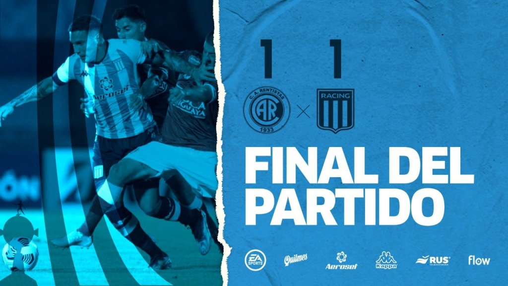 Racing empató con el debutante&nbsp;Rentistas