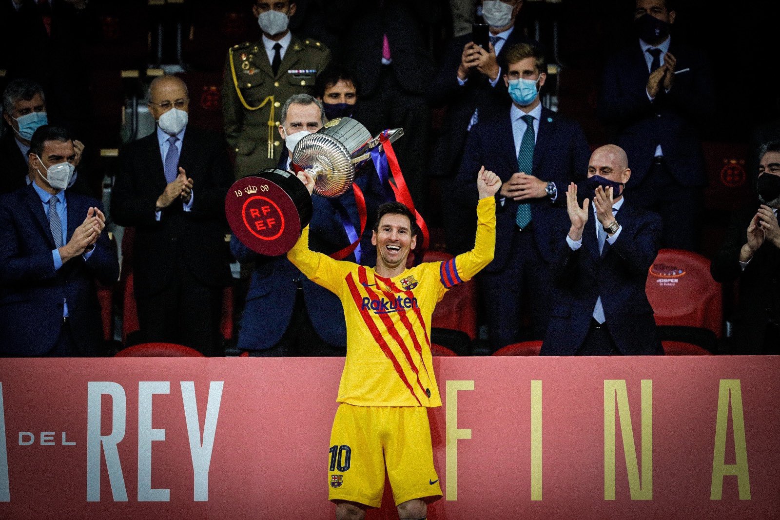 Messi habló tras conseguir su 36º título con el Barça