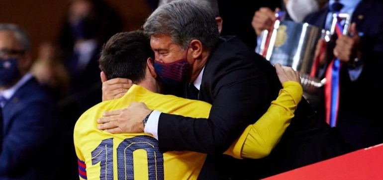 Messi quedó libre por primera vez en su vida