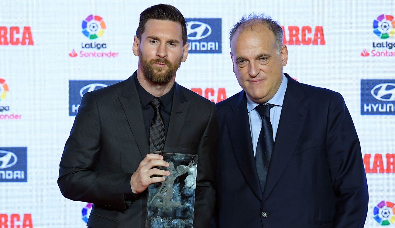 La advertencia de Tebas tras el principio de acuerdo entre Barcelona y Messi