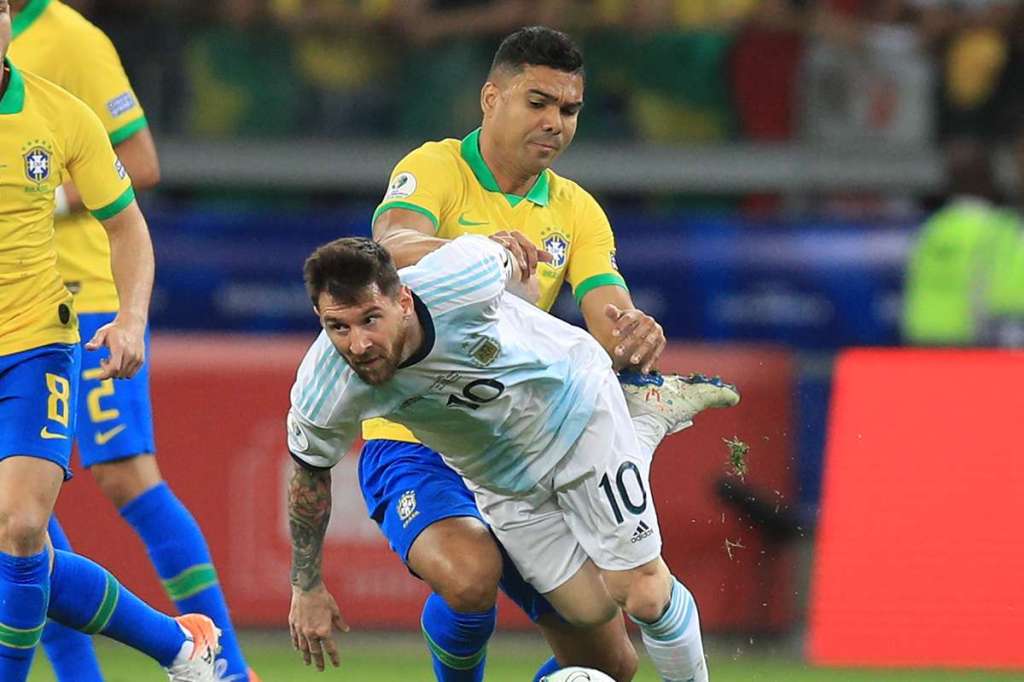 Brasil: Casemiro tiene en claro que «Argentina no es sólo Messi y&nbsp;Lautaro»