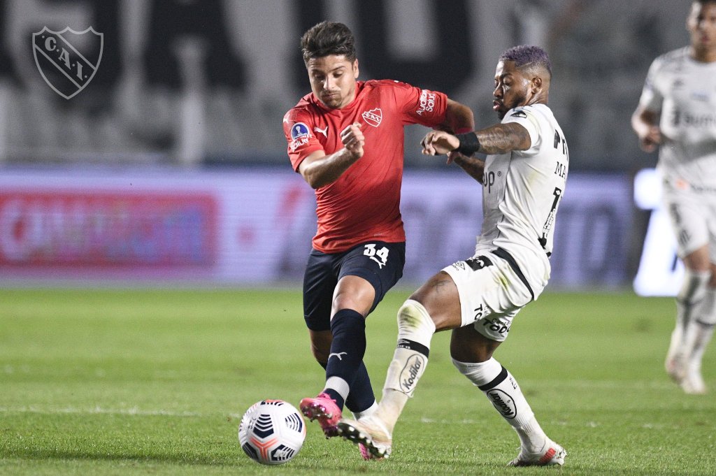 El Rojo no pudo con Santos en&nbsp;Brasil