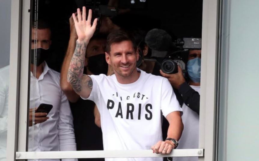 Messi llegó a París para firmar con&nbsp;PSG