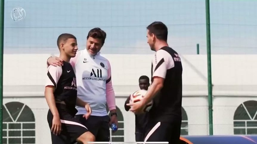El juvenil del PSG que sorprendió a&nbsp;Messi