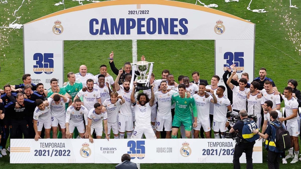 Real Madrid campeón de&nbsp;LaLiga