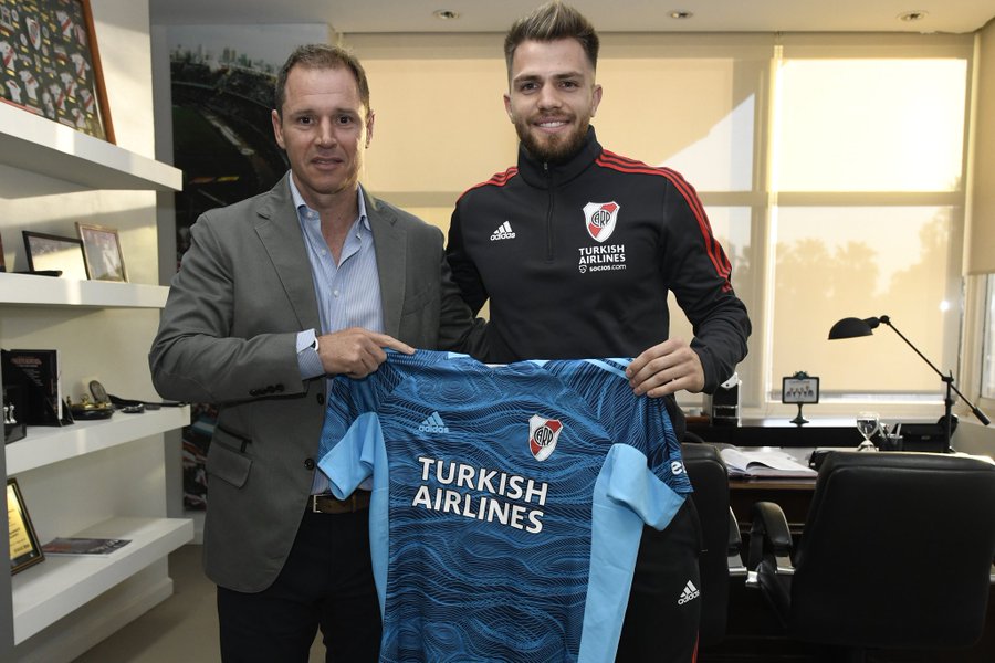 Ezequiel Centurión renovó con River hasta el&nbsp;2024