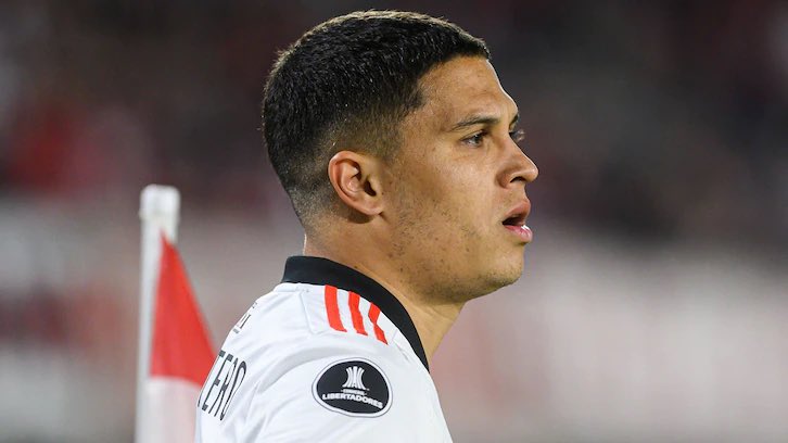 Juanfer Quintero sufrió un nuevo desgarro y es baja en&nbsp;River