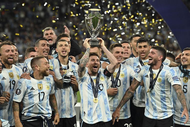 Argentina pudo festejar en Wembley