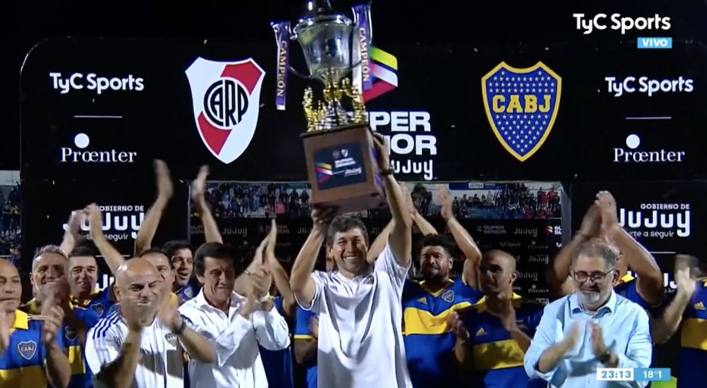 Goleada de Boca a River en&nbsp;Jujuy
