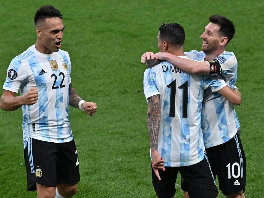 DI MARÍA ELOGIÓ EL GRAN MOMENTO DE LAUTARO&nbsp;MARTÍNEZ